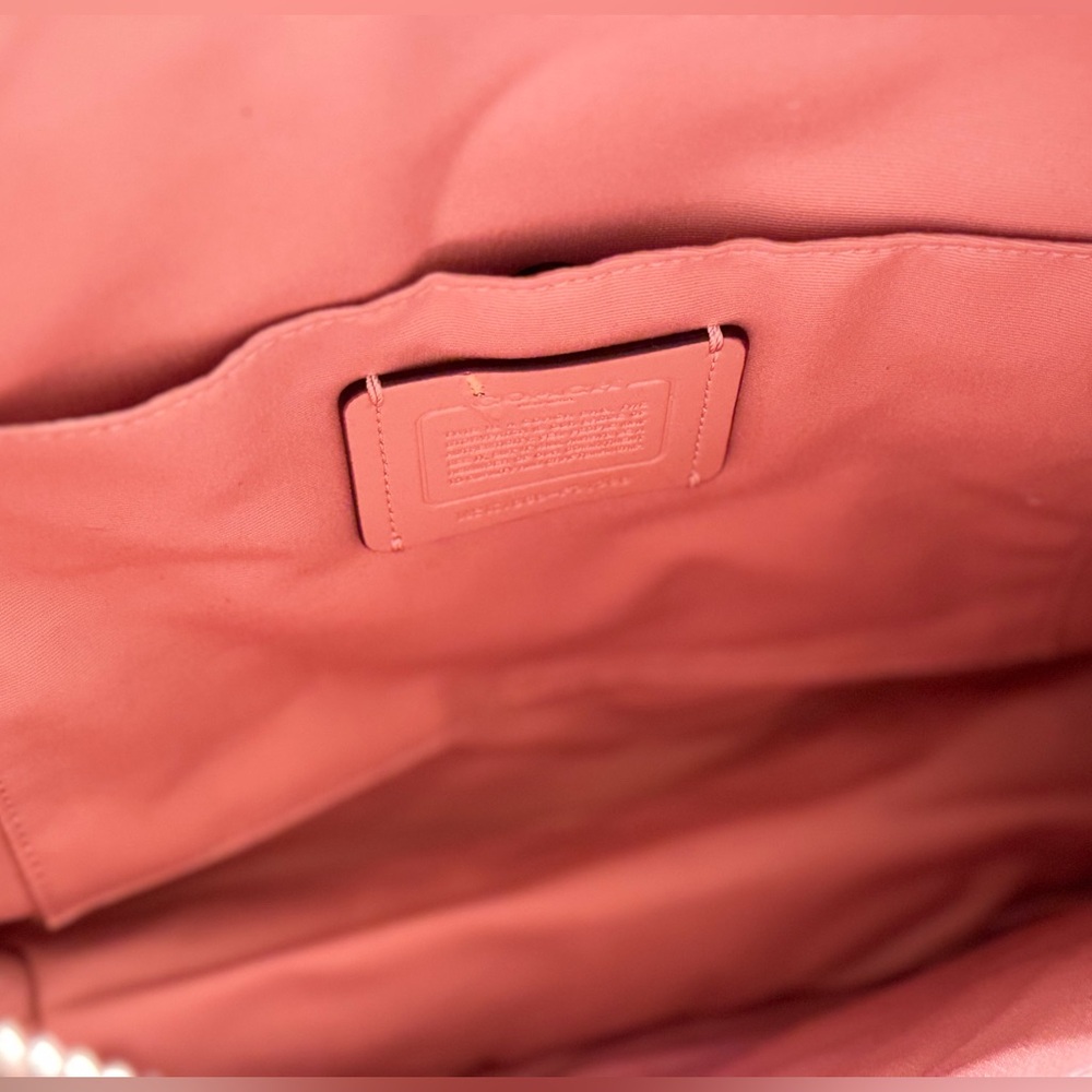 Coach Elle Hobo Bag in Petal Pink Pebble Leather - NWT - Picture 11 of 16
